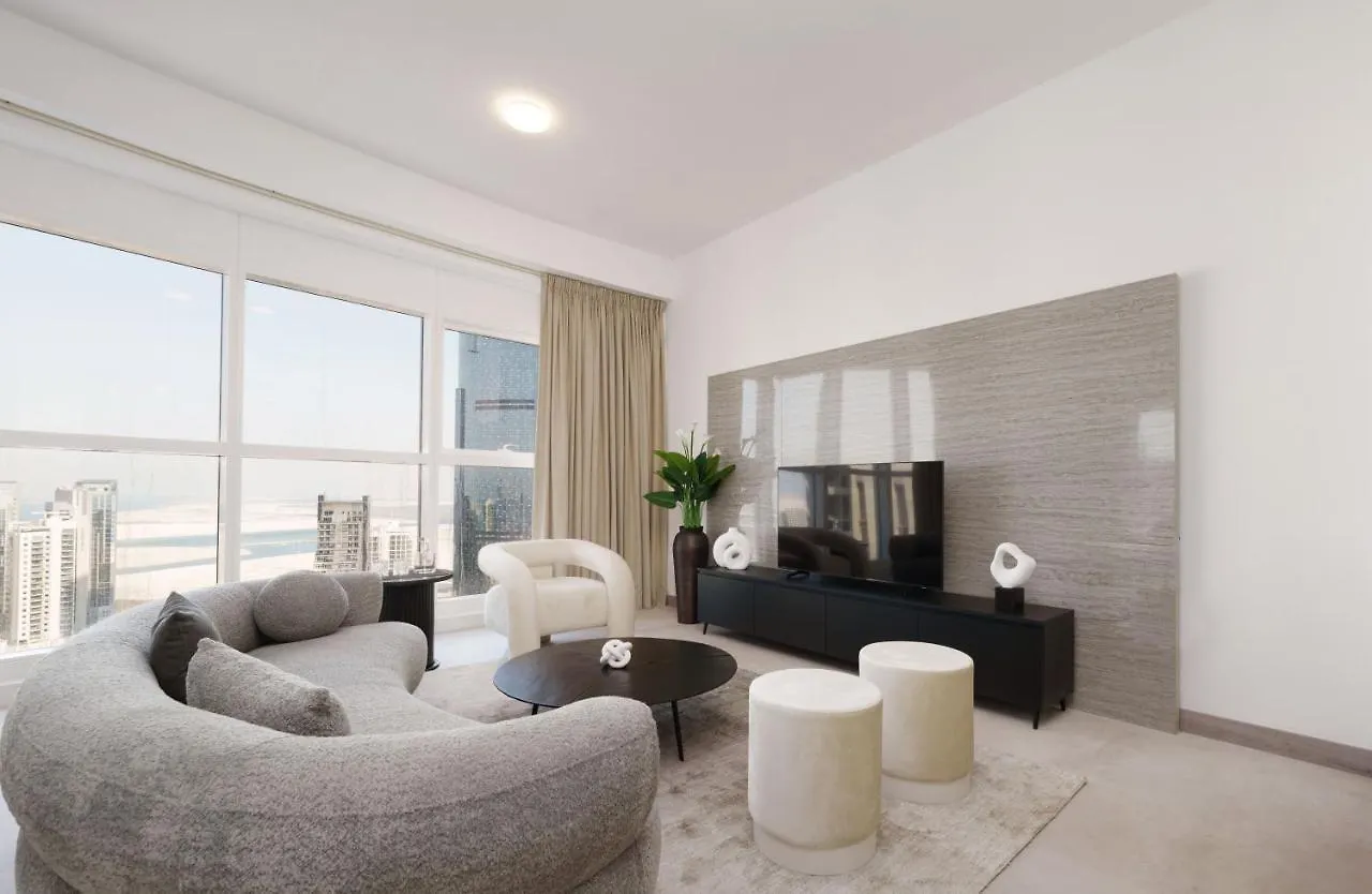 דירה אבו דאבי Maison Privee - Elegant & Panoramic Sea View Apt On Al Reem Island